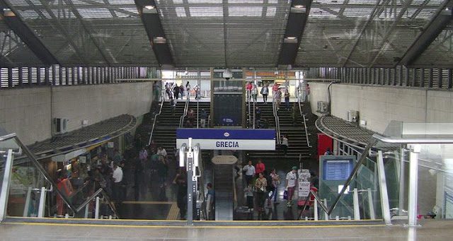 Ένας… ελληνικός σταθμός μετρό στο Σαντιάγκο της Χιλής