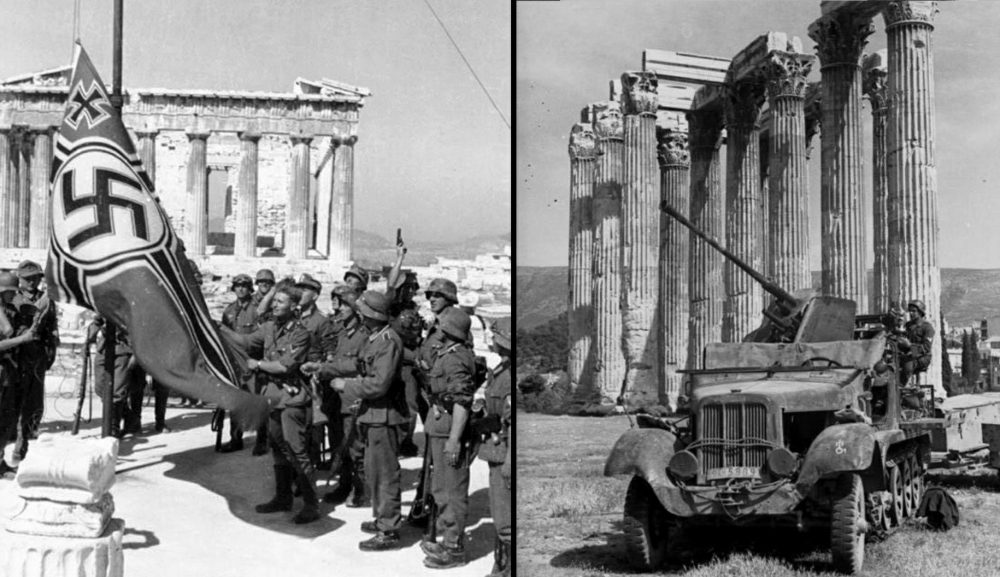 Για πρώτη φορά μια ελληνική κυβέρνηση απαξιώνει πλήρως και παρατίθεται από τη διεκδίκηση των γερμανικών αποζημιώσεων .