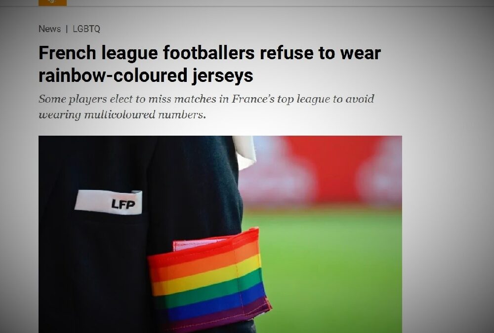 Οι Γάλλοι θέλουν να τιμωρήσουν παίκτες που αρνήθηκαν να βάλουν φανέλες ΛΟΑΤΚΙ