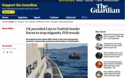 Αποκάλυψη Guardian – Πώς η Βρετανία χρηματοδοτεί την Τουρκία για να μην στέλνει μετανάστες στο ΗΒ