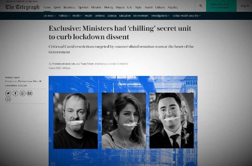 Βρετανία: Οι υπουργοί είχαν συστήσει μυστική μονάδα για τον περιορισμό των αντιρρήσεων σχετικά με τους εγκλεισμούς